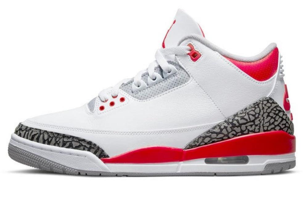 Jordan Retro 3 " Fire Red"